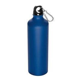 Nagy ivópalack karabinerrel, 800 ml, kék