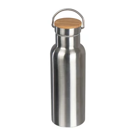 Rozsdamentes acél termosz, 500 ml, szürke
