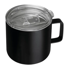 Rozsdamentes acél termoszbögre, 300 ml, fekete