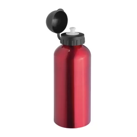 Acél ivópalack, 600 ml, piros