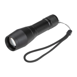 LED zseblámpa, fekete