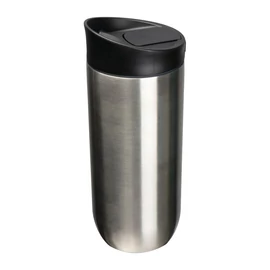 Termoszbögre 500ml, nyomógombos zárással, szürke