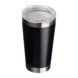 Kerámia bevonatú rozsdamentes acél bögre, 500ml, fekete