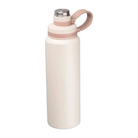 Vákuumszigetelt termosz palack, 800ml, bézs
