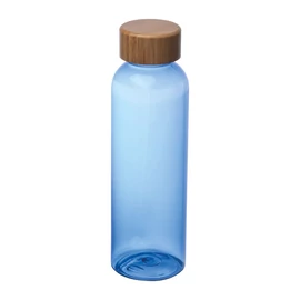 PET ivópalack bambusz fedéllel, 500ml, kék
