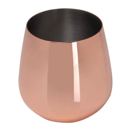 Réz bevonatú  acél pohár, 500ml, rose gold