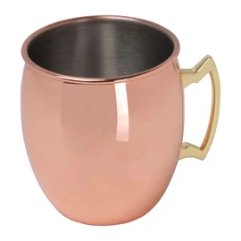 Moscow Mule réz bevonatú acél pohár, 500ml, rose gold