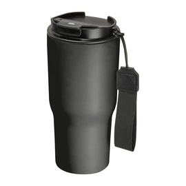 Rozsdamentes acél termosz pohár, 550 ml, fekete