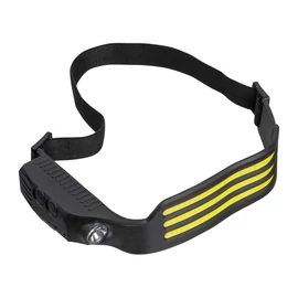 Fejlámpa COB LED-ekkel, fekete