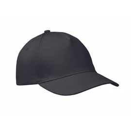 BUZZ 5 panel baseball sapka 160g/m², fekete