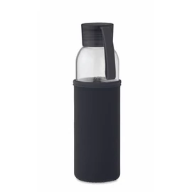 EBOR Újrahaszn. üveg palack 500 ml, fekete
