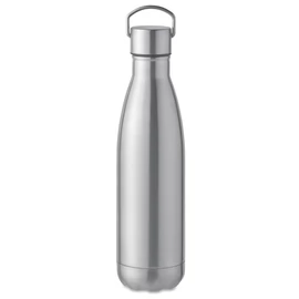 MANOA Duplafalú palack 500 ml, matt ezüst