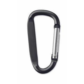 GANCHO Alumínium karabiner, fekete
