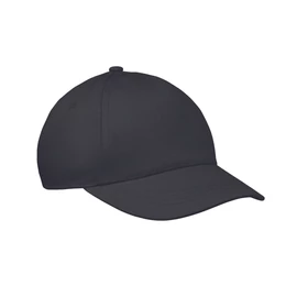 BUZZ KIDS 5 paneles gyerek baseballsapka, fekete