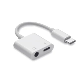 KOENET C-típ. ABS jack audio elosztó, fehér