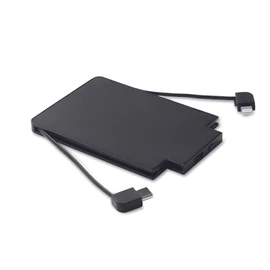 SLIMPO Mágneses powerbank 2500 mAh, fekete