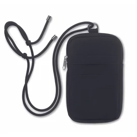 MOBIBOLSA Keresztpántos telefon tartó, fekete