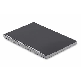 RECARNOTE A5 újrahaszn. karton notesz, fekete