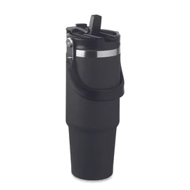 SUMA HAND Duplafalú pohár 850 ml, fekete