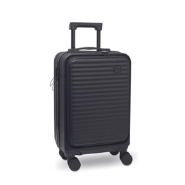CITY 20 colos ABS gurulós bőrönd, fekete
