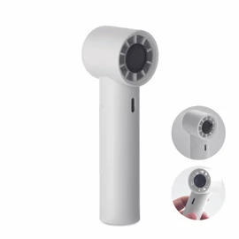 GLACI Mini kézi nagyseb. ventilátor, fehér