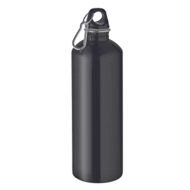 RE-ONE MOSS Szimplafalú palack 1000 ml, fekete