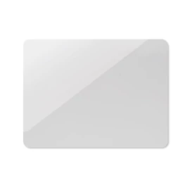 MAGREC 75 Téglalap alakú mágnes PVC-vel, fehér