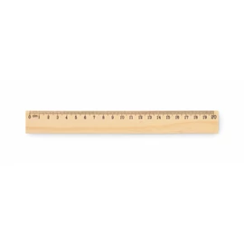 RULER20 Fa vonalzó 20cm, fa