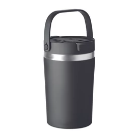 COZYCUP Duplafalú pohár 350 ml, fekete