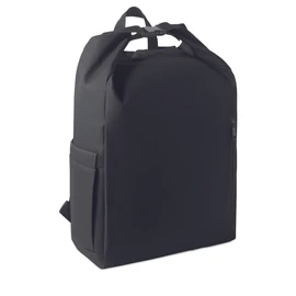 UNITON 15 col rolltop laptop hátizsák, fekete