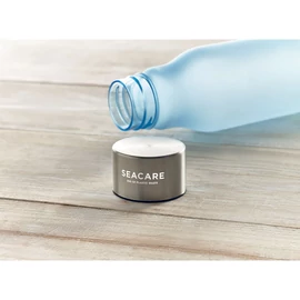 GLACIER RPET RPET palack, 600 ml, áttetsző világoskék