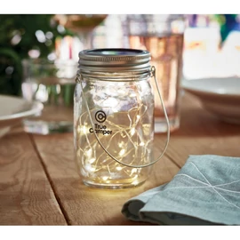 POT LAMP Napelemes kültéri lámpa, áttetsző
