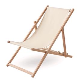 Strandszék fából, bézs
