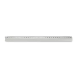 TRIA 30 cm-es vonalzó alumíniumból, matt ezüst