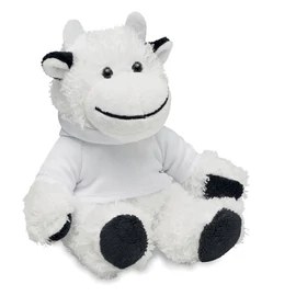 MANNY Plüss tehén figura, fehér