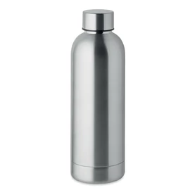 ATHENA Duplafalú palack 500ml         MO6750, matt ezüst