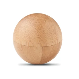 SOFT LUX Ajakápoló bambusz gömbben, fa