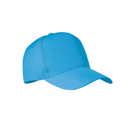 SENGA 5 paneles rpet sapka 210 g/m², türkiz