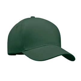 LONG BEACH SINGA 5 panel baseball sapka 260g/m², sötétzöld
