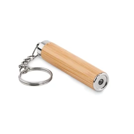 PIANTI Mini bambusz zseblámpa kulcst., fa