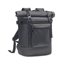 JAYA BAG Roll top hátizsák 50C ponyva, fekete
