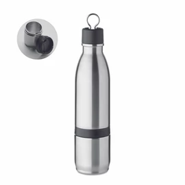 ATERA 2 az 1-ben termoszpalack 500ml, matt ezüst