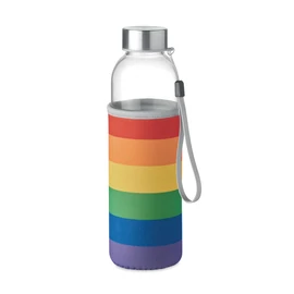 UTAH GLASS Üveg palack 500 ml, többszínű