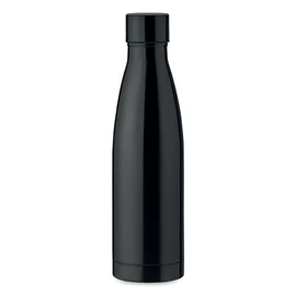 BELO BOTTLE Duplafalú palack, 500 ml, fekete