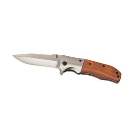 HUNTSMAN vadászkés, bicska, barna, ezüst