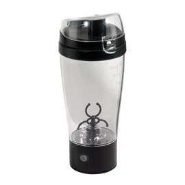 CURL elektromos shaker, átlátszó, fekete