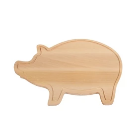 WOODEN PIGGY vágódeszka, Fa