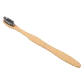 ECO CLEAN bambusz fogkefe, barna, szürke
