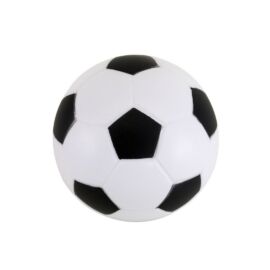 KICK OFF focilabda alakú stressz oldó labda, fekete, fehér