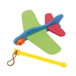 SKY HOPPER 4 darabos repülőgép, zöld, piros, kék